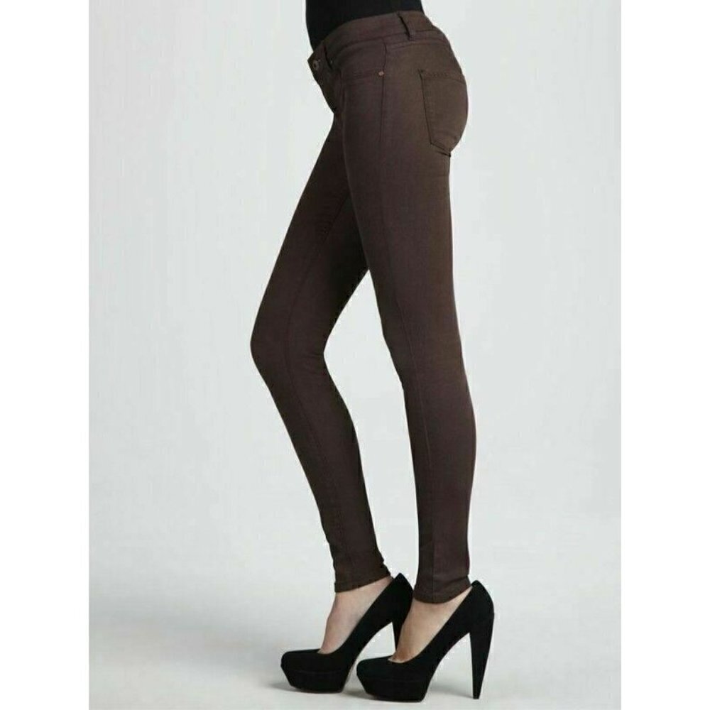 Blank NYC Women's  The Spray On Skinny Brown Jeans - Picture 2 of 12